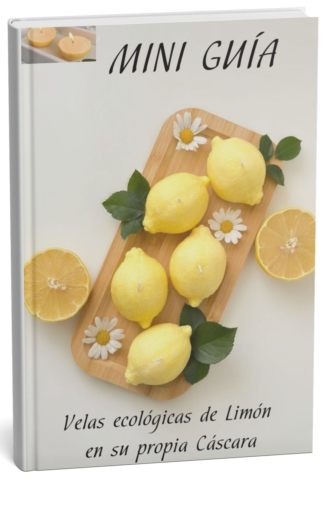 Mini Guia para elaborar velas ecológicas en la propia cáscara del Limón