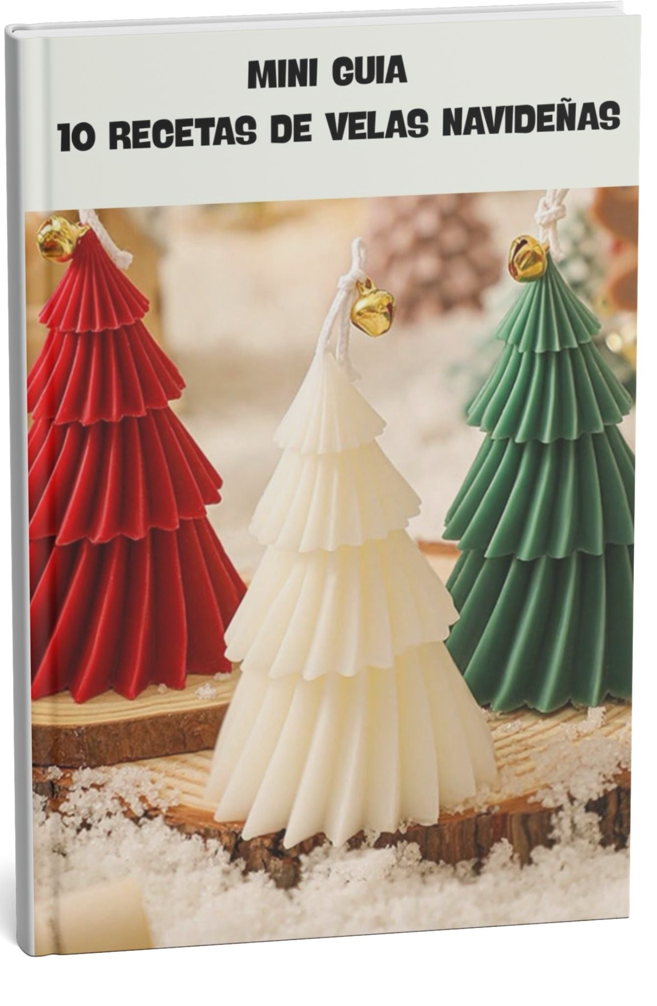 Mini Guia velas de navidad - 10 ideas
