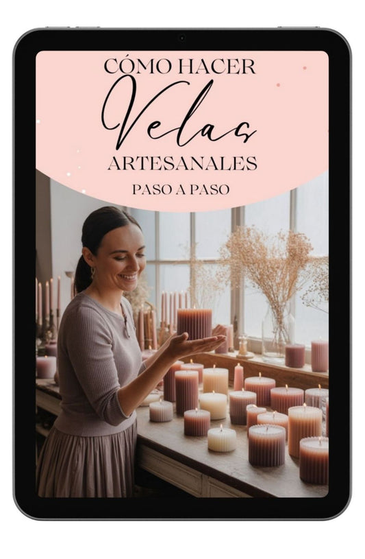 Guía Cómo Hacer Velas Artesanales + 11 BONOS de Regalo + Podcast